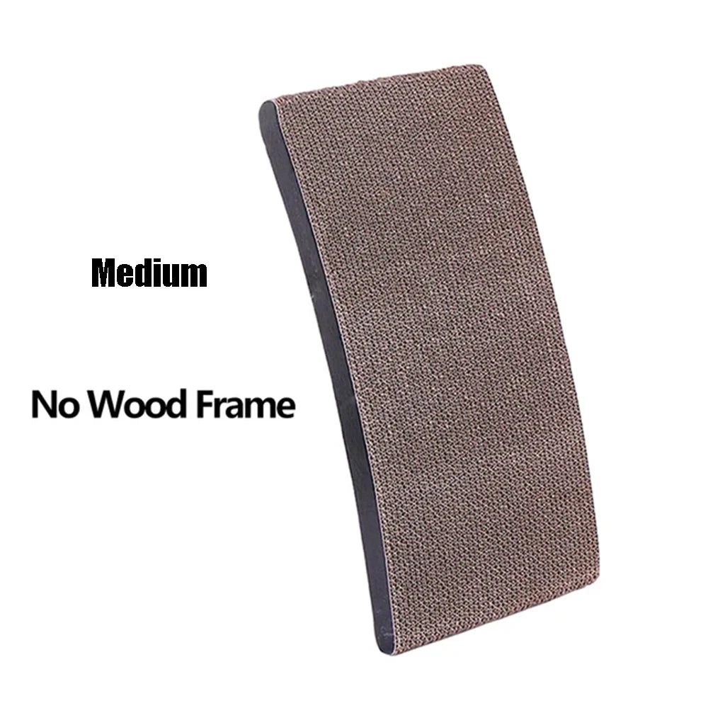 2-in-1 Wooden Scratcher & Lounger