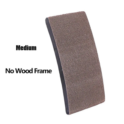 2-in-1 Wooden Scratcher & Lounger